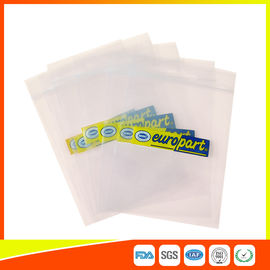 中国 商業プラスチック包装のジッパー ロック袋、再閉鎖可能な小さいジップ ロック式の袋 サプライヤー