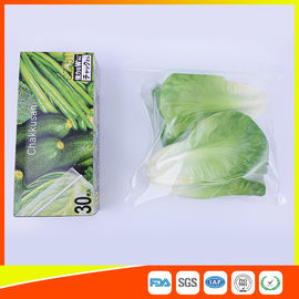 中国 Resealable LDPEのゆとりの野菜のためのジップ ロック式のフリーザー貯蔵袋 サプライヤー