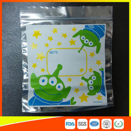 中国 プラスチック習慣は小売りおよび昇進の使用のためのジップ ロック式袋/装飾袋を印刷しました サプライヤー