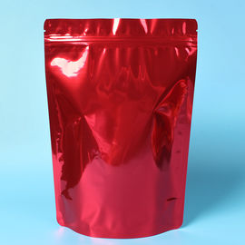 中国 ジッパー/コーヒー豆の袋が付いているカスタマイズされた赤い茶包装袋 サプライヤー