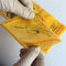 実験室のバイオハザードの標本の輸送は再閉鎖可能な 3/4の層の黄色色を袋に入れます サプライヤー