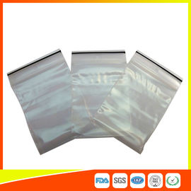 中国 透明で強いパッキング ジップ ロック式袋は、気密の貯蔵プラスチックLDPEを袋に入れます サプライヤー