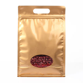 中国 金色の環境friemdlyプラスチック ジッパー袋は防水ジップ ロック式袋を立てます サプライヤー